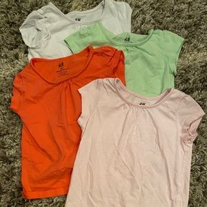 4 H&M Toddler Shirts